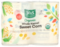 Organic Corn No Salt Added 15.25 Oz 4 Pack 365 By Whole Foods Market