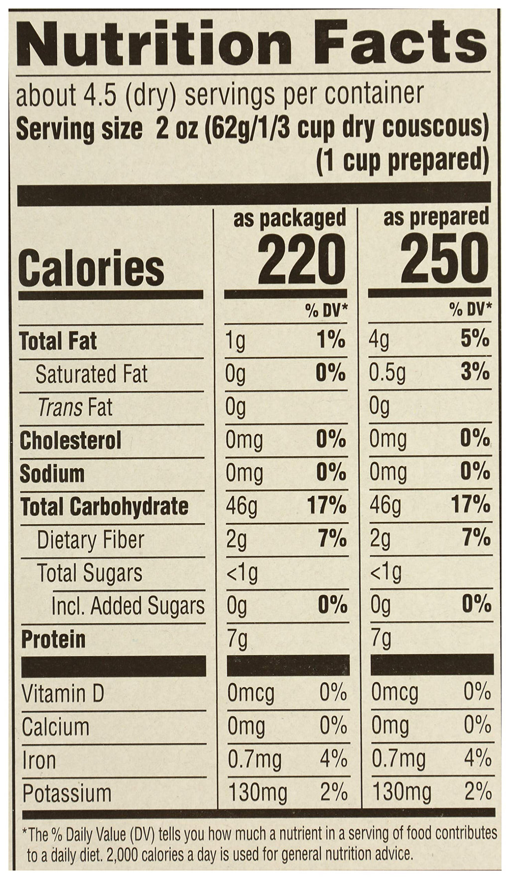 Organic Couscous 10 Oz 365 By Whole Foods Market