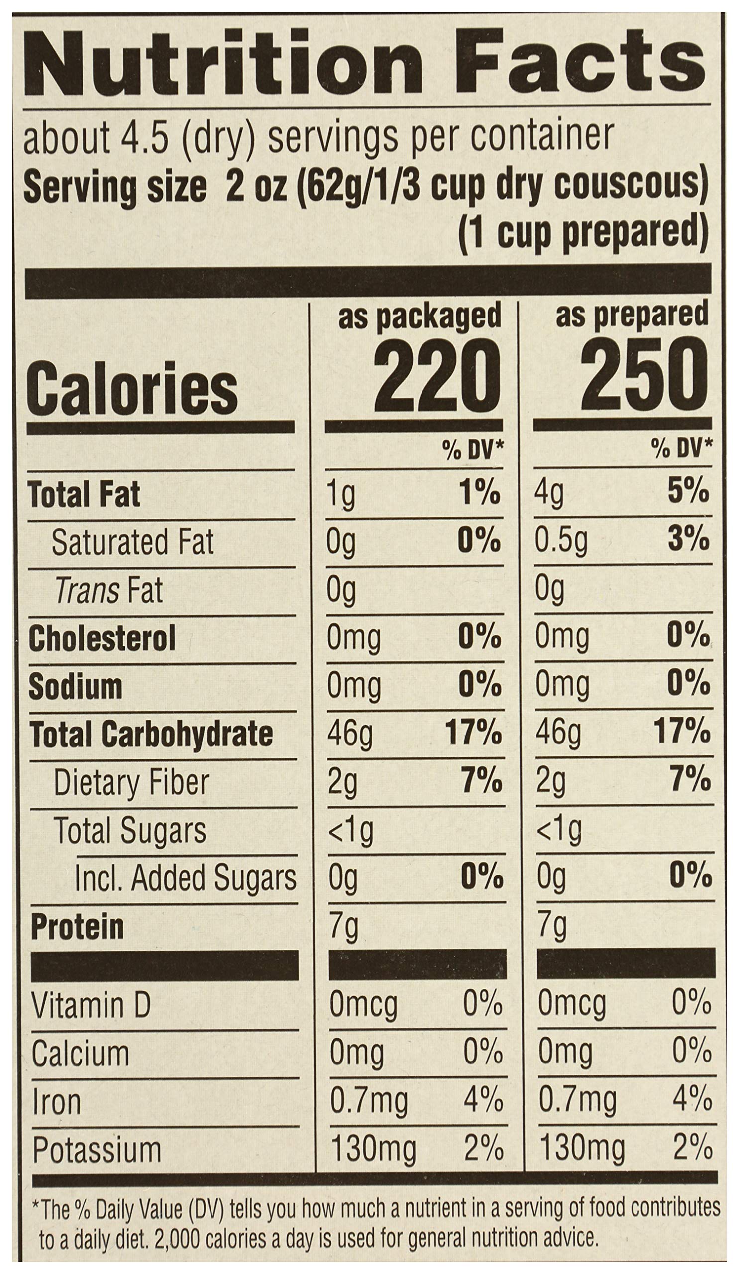 Organic Couscous 10 Oz 365 By Whole Foods Market
