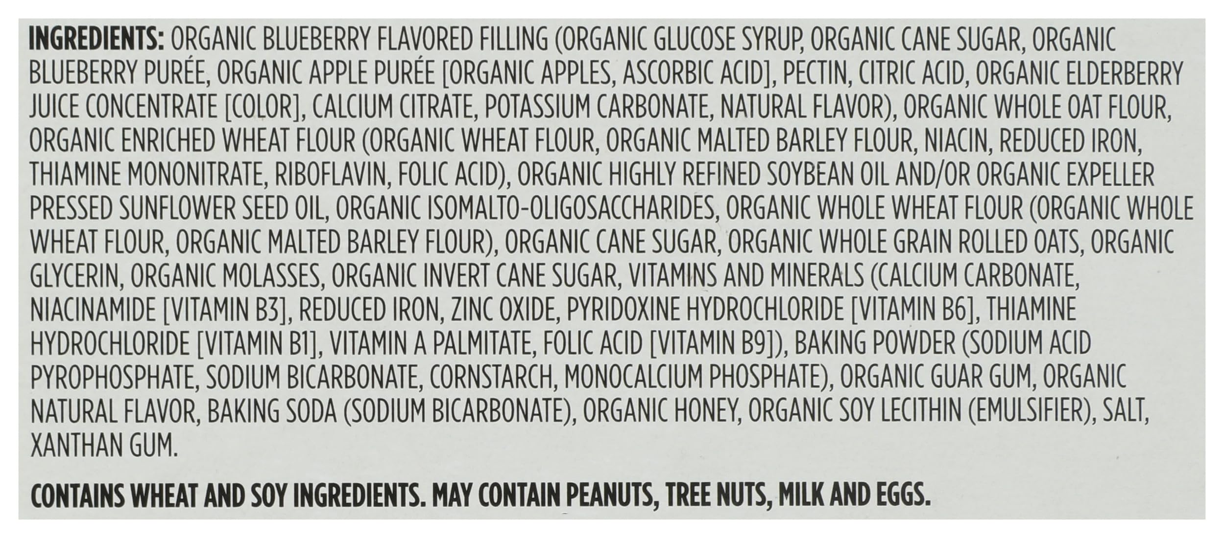 Organic Blueberry Cereal Bar 6 Count 7.8 Oz 365 By Whole Foods Market