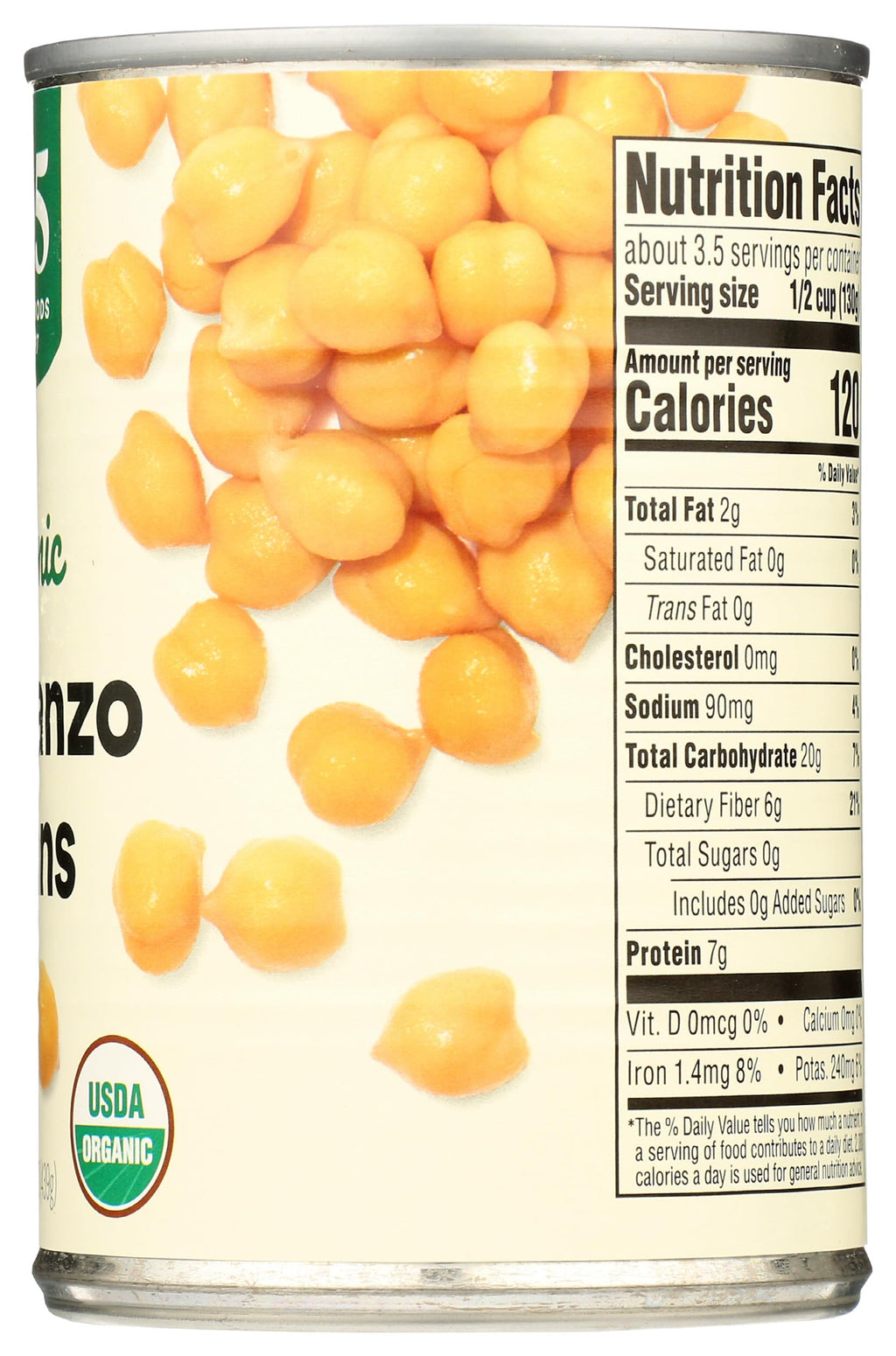 Organic Garbanzo Beans 15.5 Oz 365 By Whole Foods Market