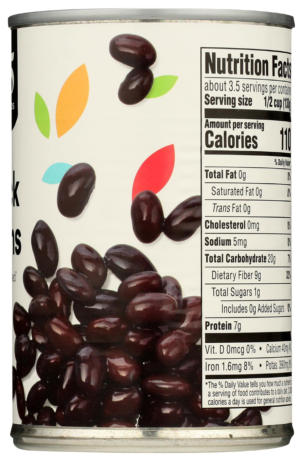 Unsalted Black Beans 15 Oz 365 By Whole Foods Market