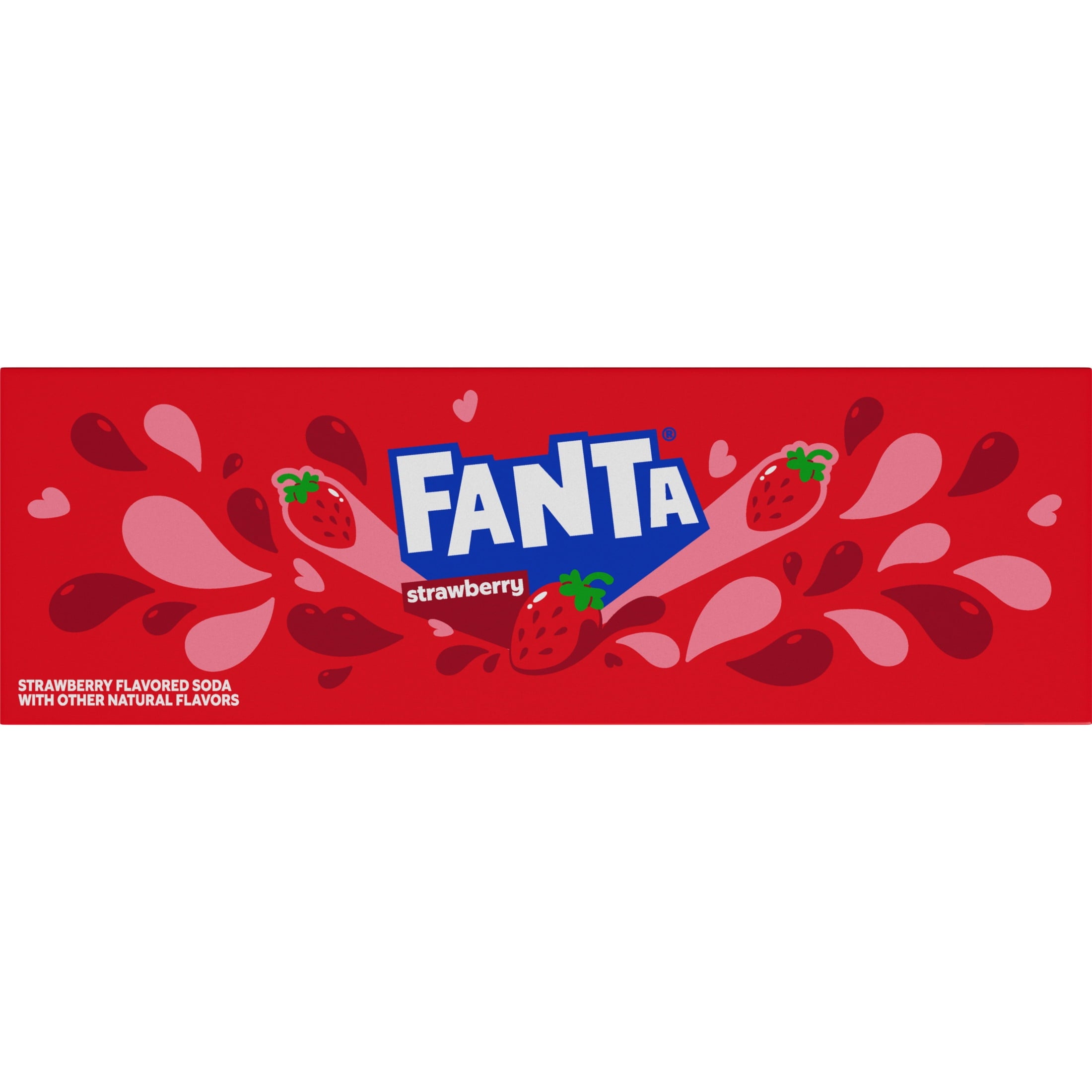 Fanta Strawberry Soda Pop Fridge Pack Cans 12 Fl Oz 12 Pack
