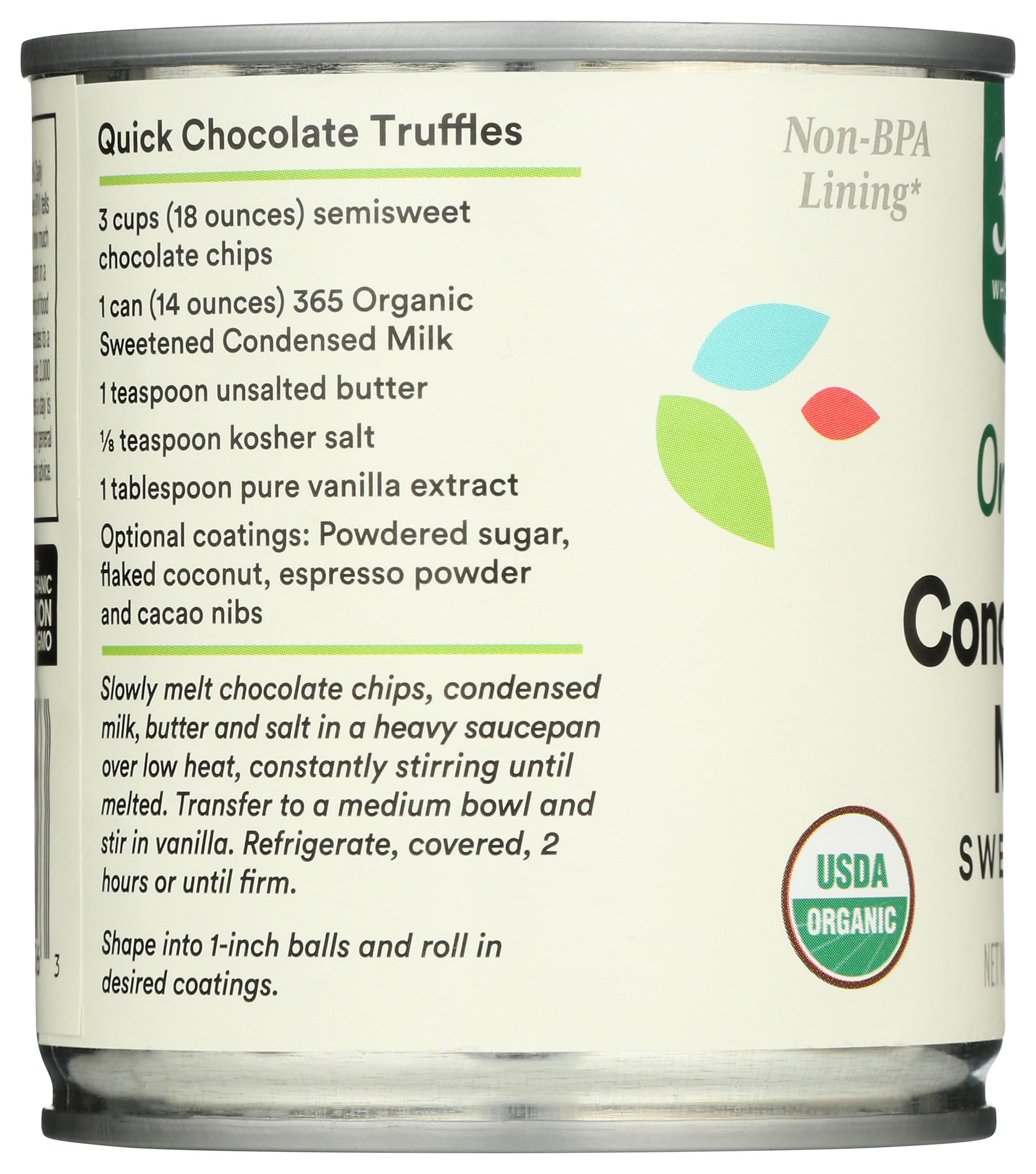 Organic Sweetened Condensed Milk 14 Oz 365 By Whole Foods Market