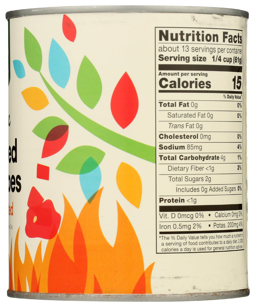 Organic Crushed Tomatoes Fire Roasted 28 Oz 365 By Whole Foods Market