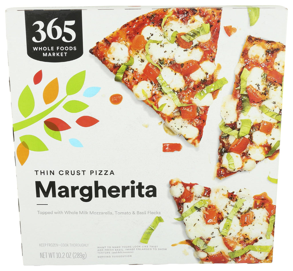 Margherita Thin Crust Pizza 10.2 Oz 365 By Whole Foods Market