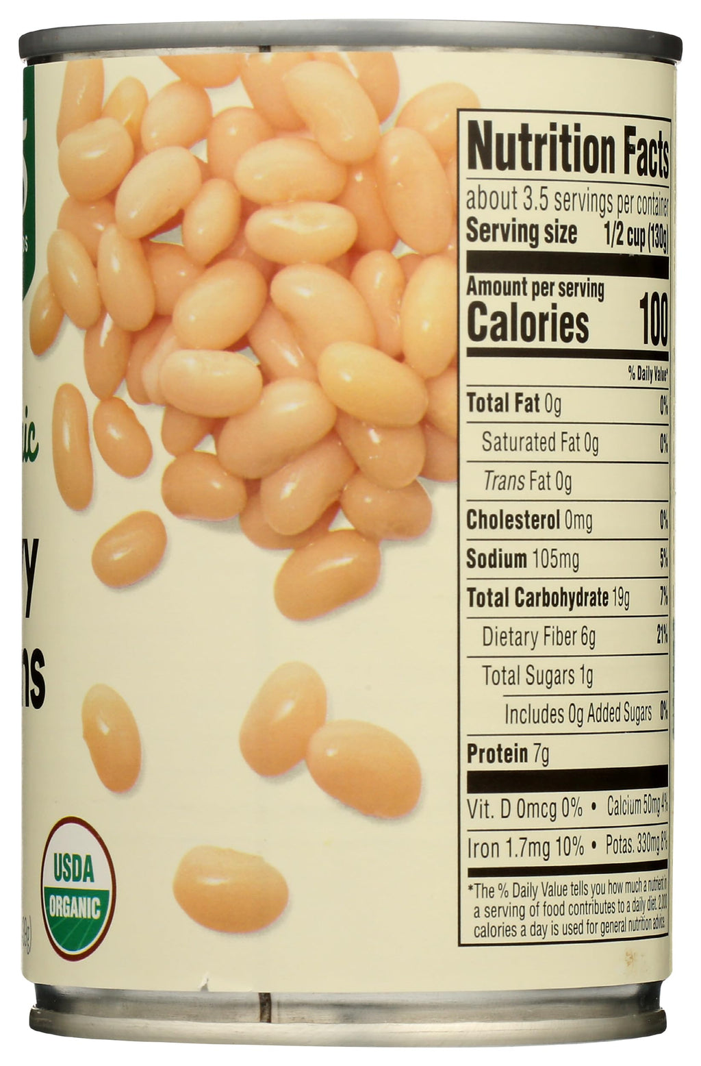 Organic Navy Beans 15 Oz 365 By Whole Foods Market