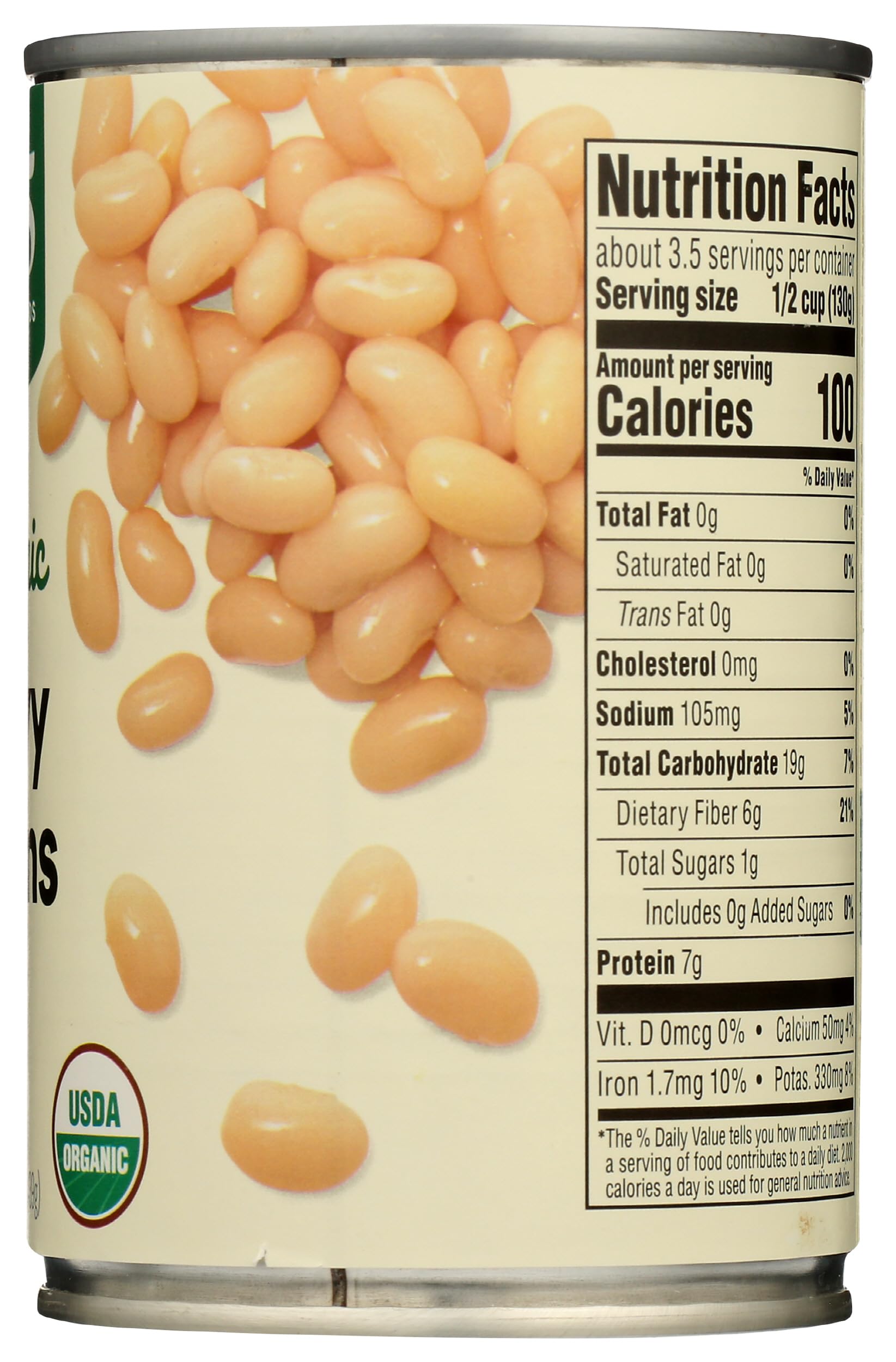 Organic Navy Beans 15 Oz 365 By Whole Foods Market
