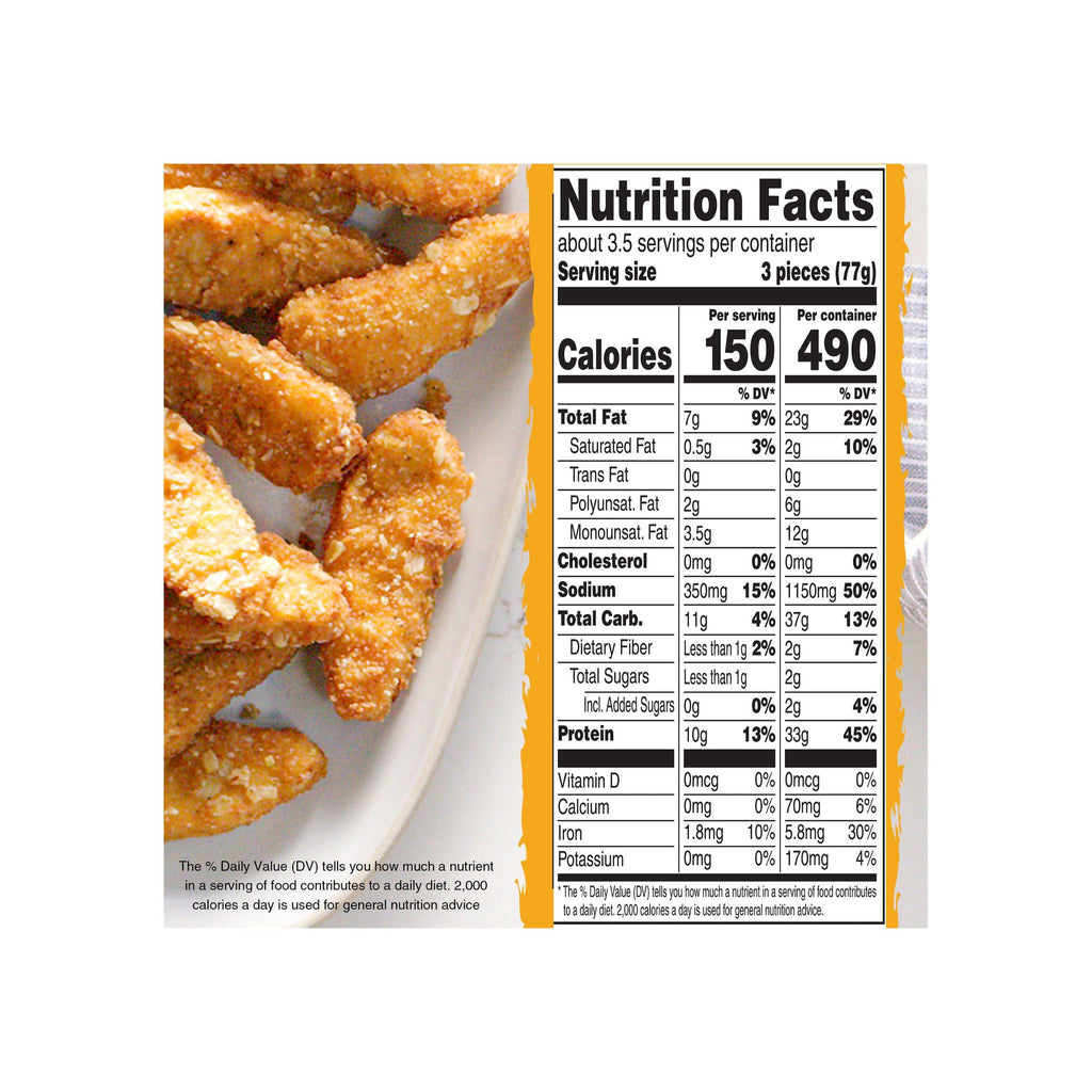 Plant-Based Seven Grain Crispy Tenders 9 Oz Gardein