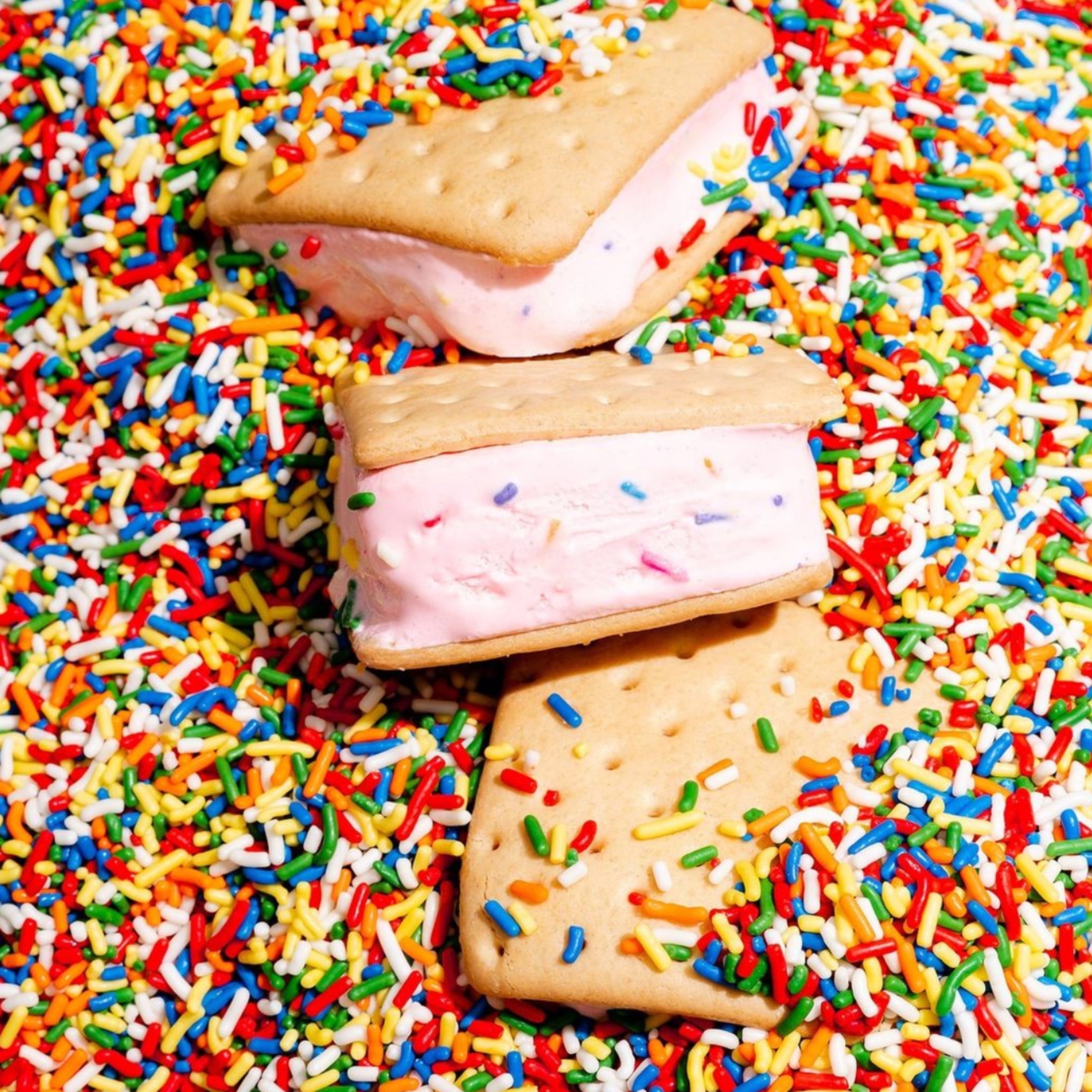 FatBoy Sugar Cookie Ice Cream Sandwich 5 Fl Oz 6 Count