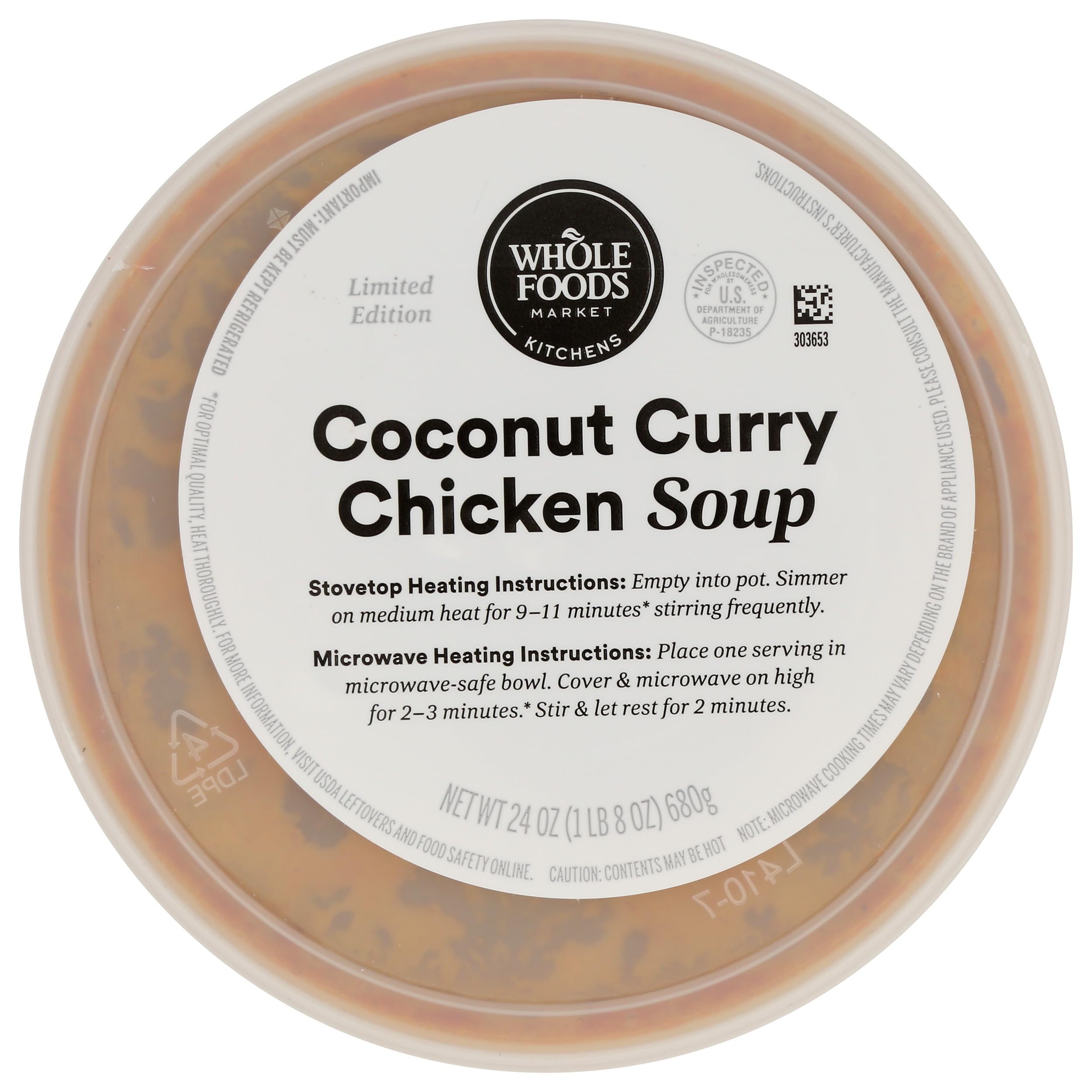 Coconut Curry Chicken 24 Oz Whole Foods Market