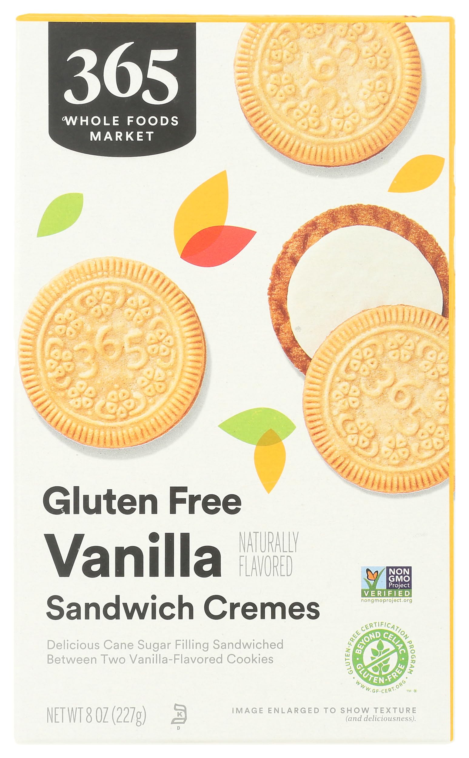 Vanilla Sandwich Cremes 8 Oz 365 By Whole Foods Market
