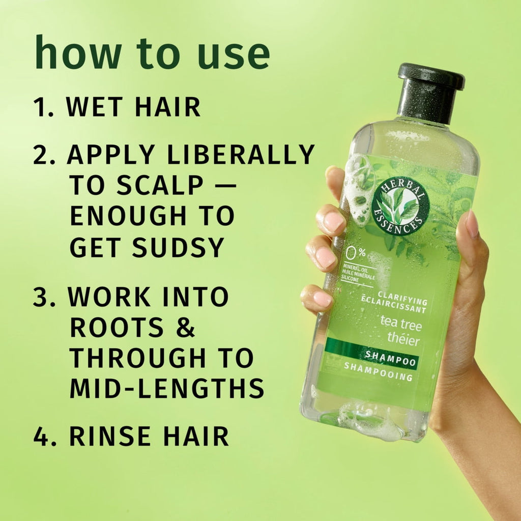 Herbal Essences Classics Clarifying Tea Tree Shampoo 13.5 fl oz