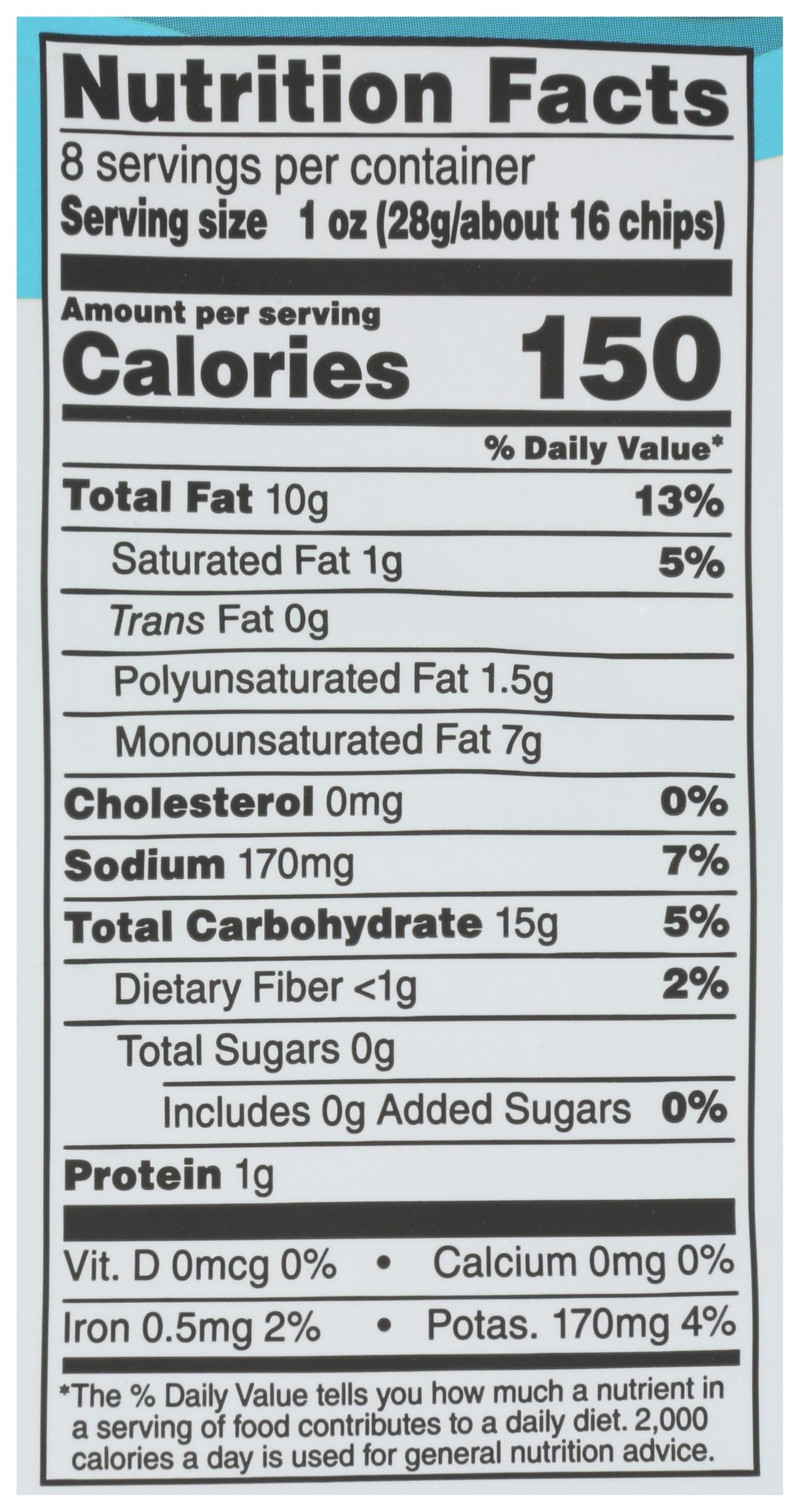 Potato Chips Rippled Sea Salt 8 Oz 365 By Whole Foods Market