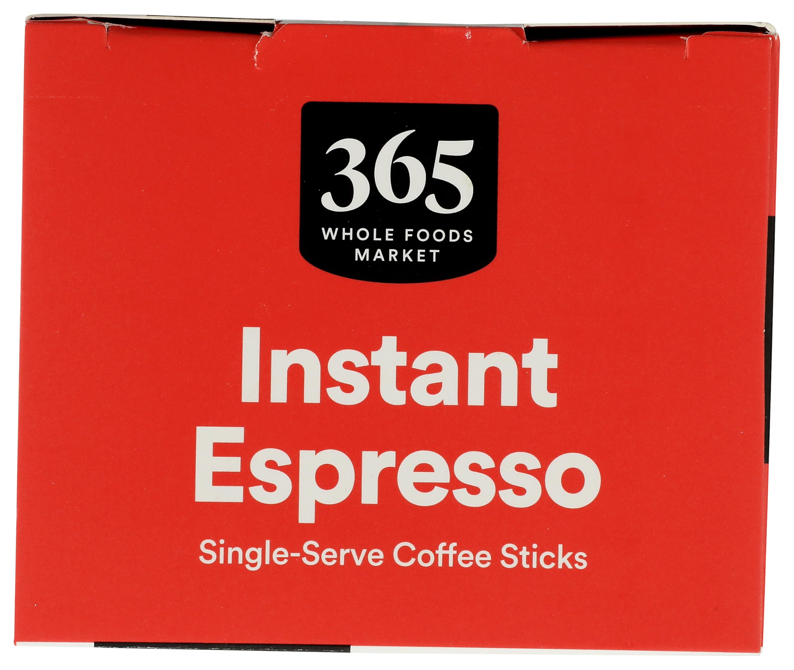 Instant Espresso Dark Roast 25 Count 2.65 Oz 365 By Whole Foods Market