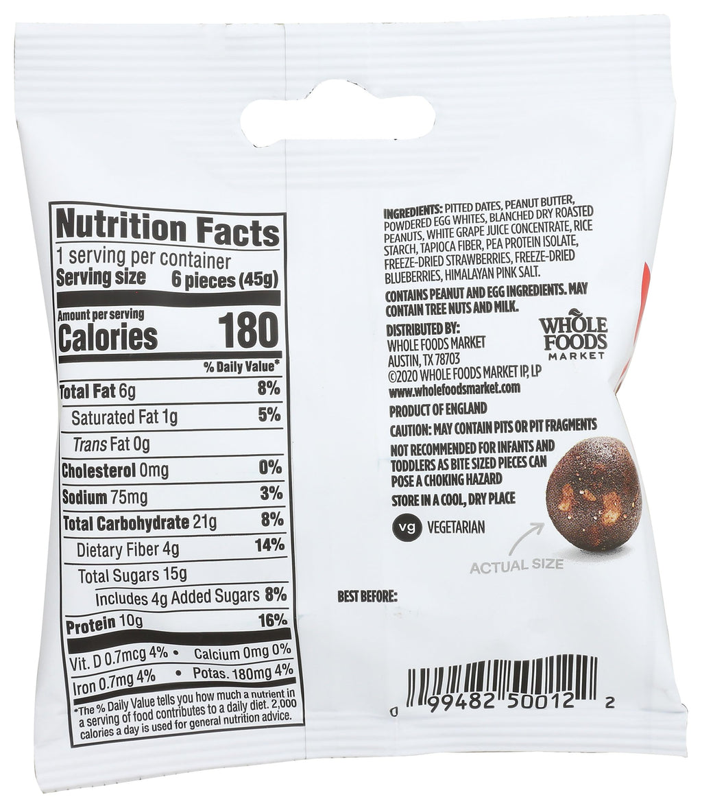 Protein Popper Peanut Butter & Jelly 1.58 Oz 365 By Whole Foods Market