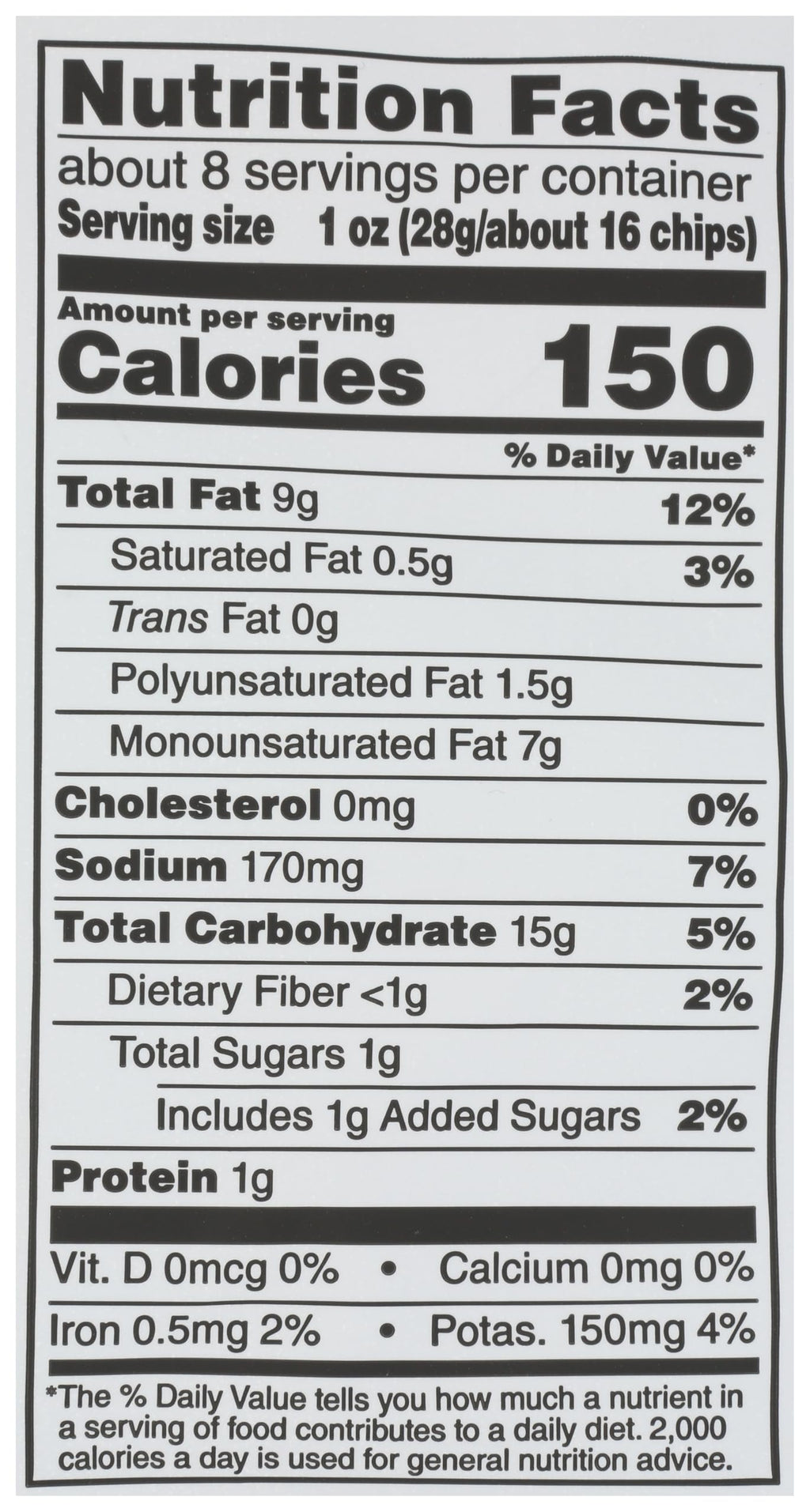 Barbecue Potato Chips 8 Oz 365 By Whole Foods Market