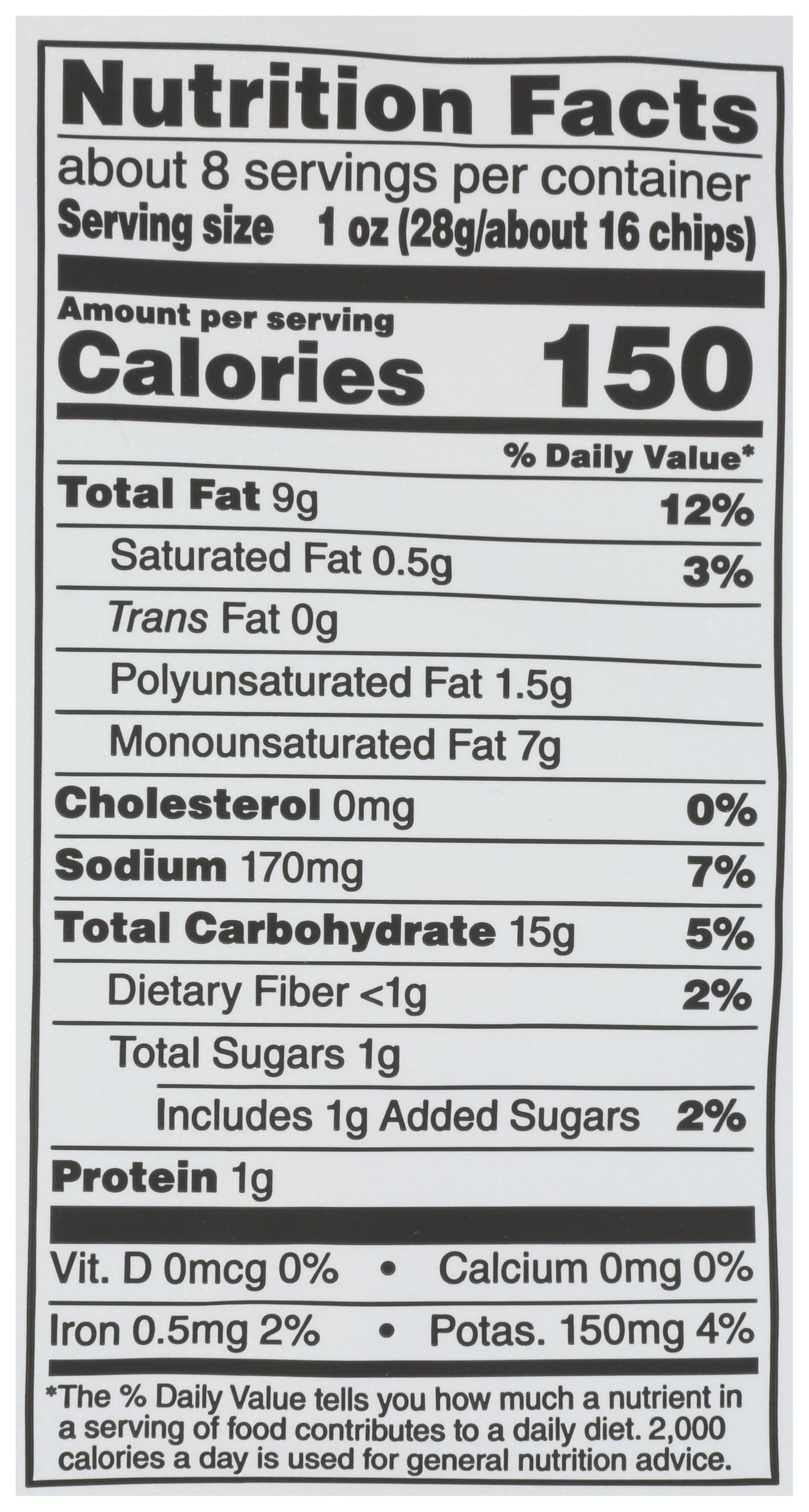 Barbecue Potato Chips 8 Oz 365 By Whole Foods Market