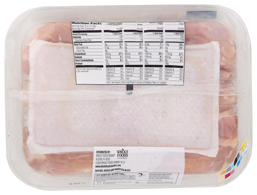 Boneless Skinless Chicken Thighs 1.5 Lb 1 Count 365 By Whole Foods Market