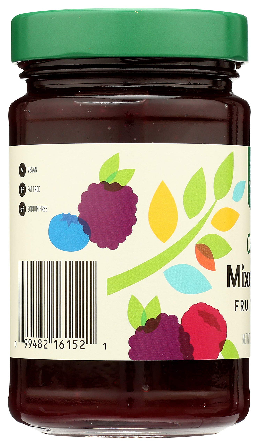 Organic Mixed Berry Fruit Spread 17 Oz 365 By Whole Foods Market