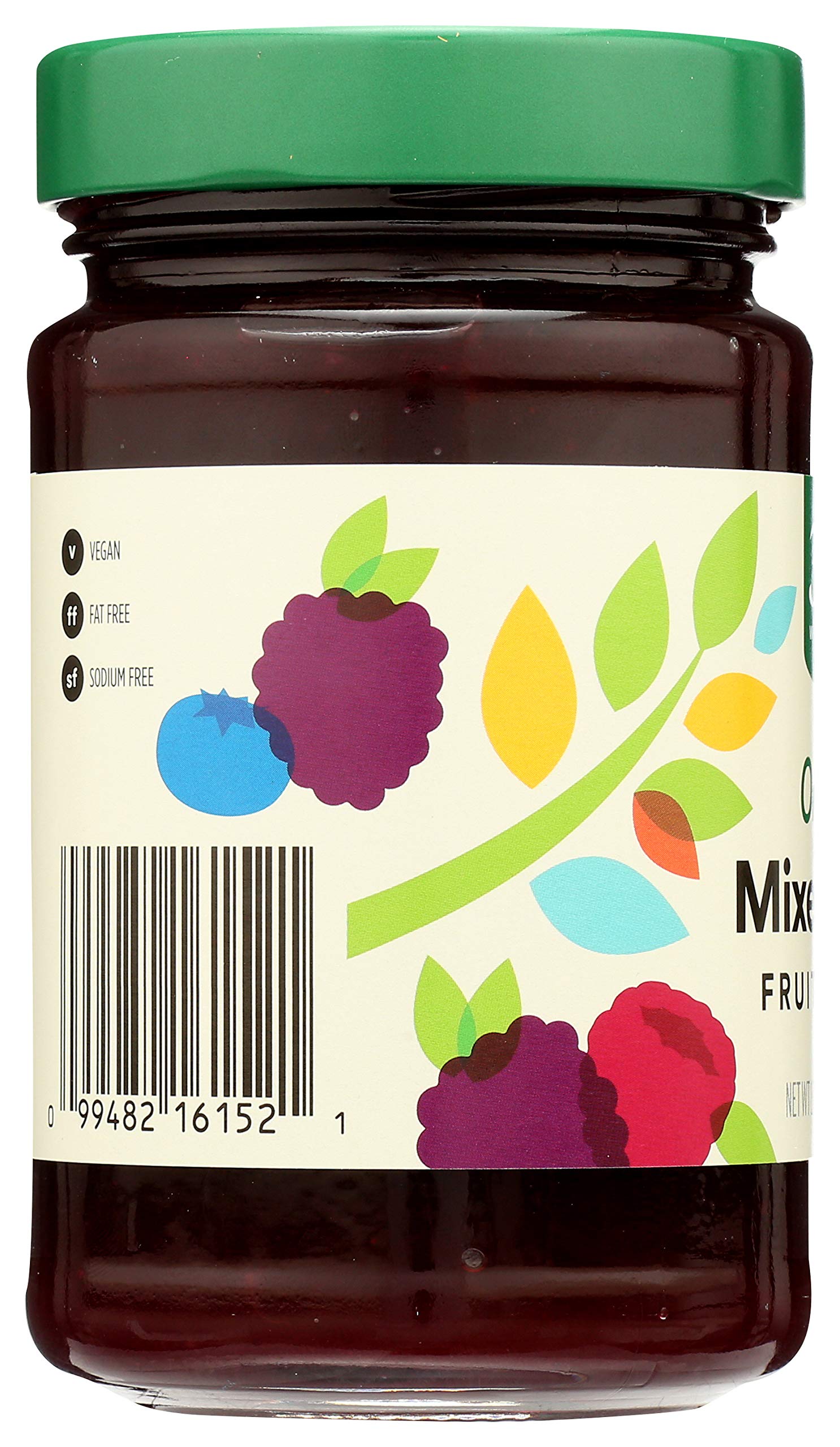 Organic Mixed Berry Fruit Spread 17 Oz 365 By Whole Foods Market
