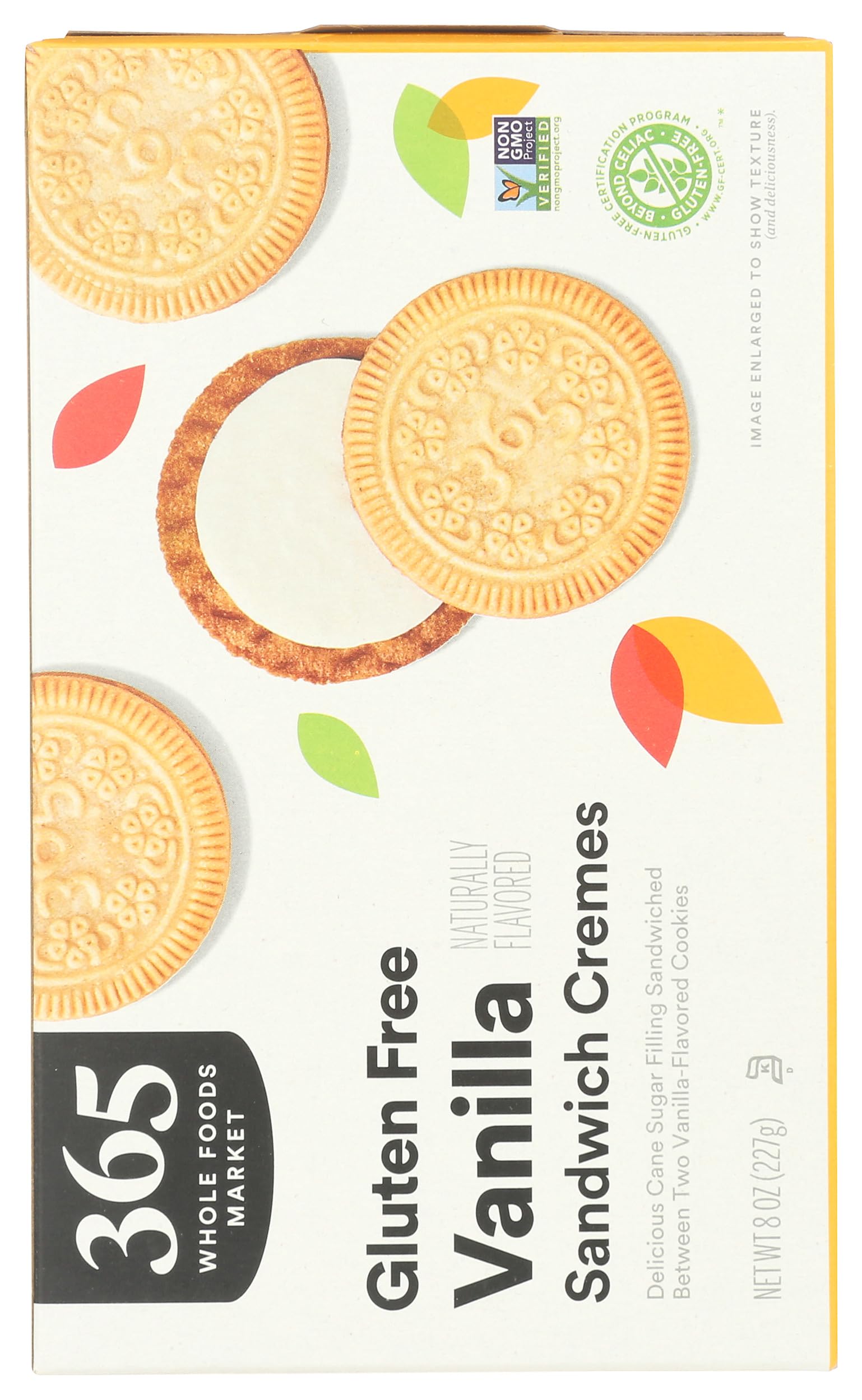 Vanilla Sandwich Cremes 8 Oz 365 By Whole Foods Market