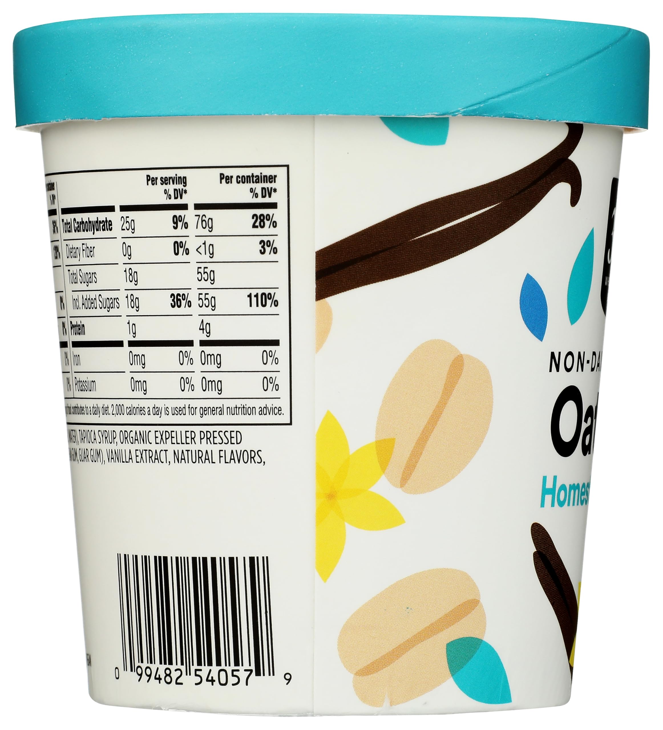 Vanilla Oat Milk Frozen Dessert 1 PT 365 By Whole Foods Market