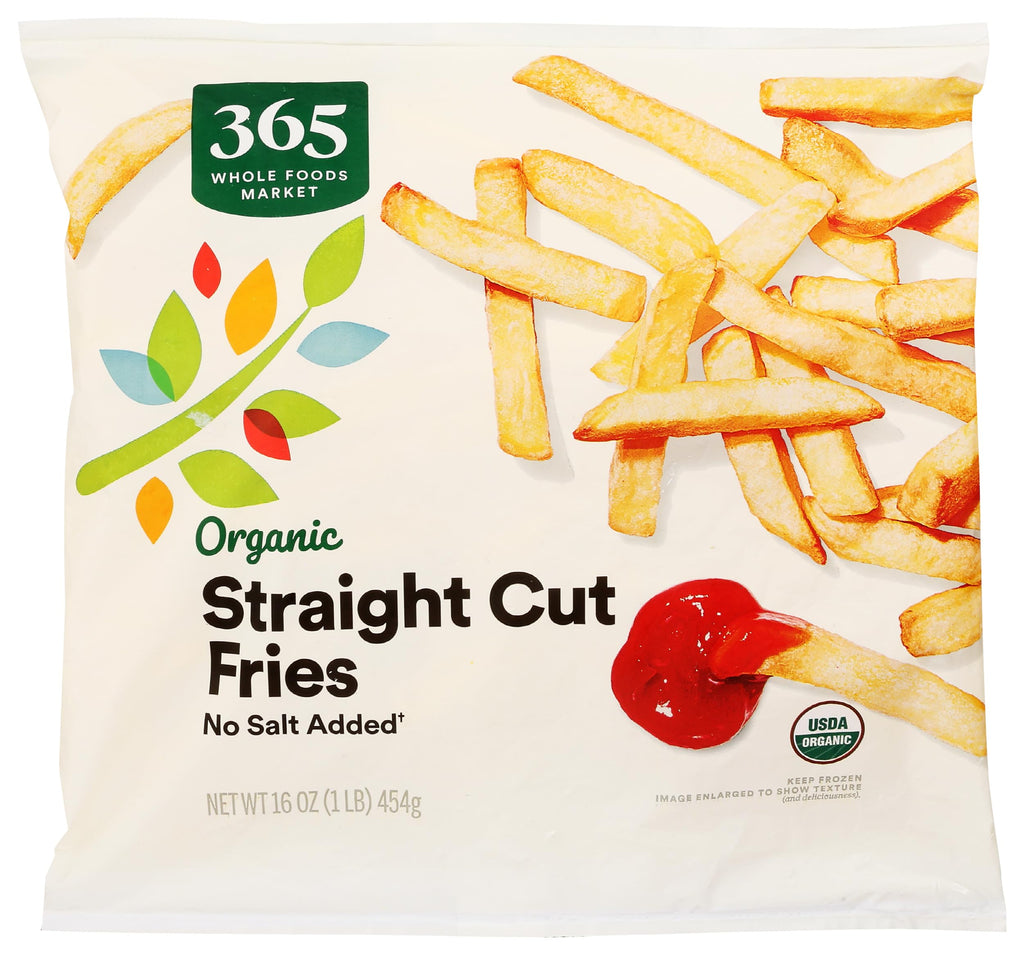 Organic Straight Cut Fries 16 Oz 365 By Whole Foods Market