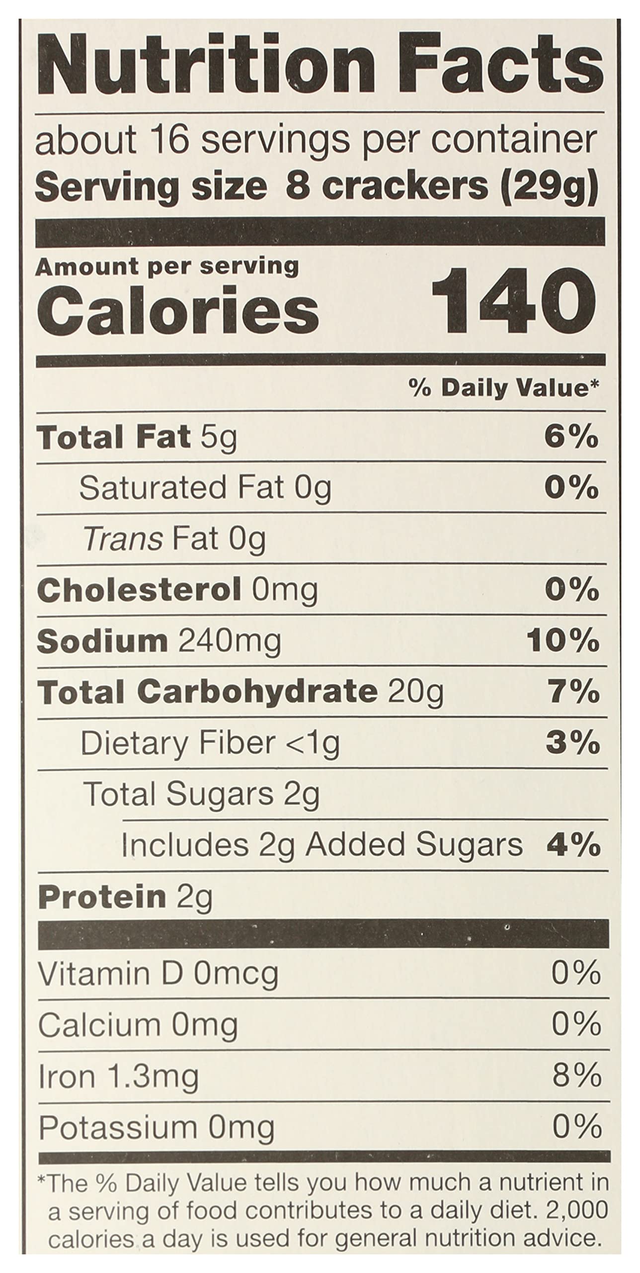 Natural Buttery Flavor Snack Crackers 16 Oz 1 Count 365 By Whole Foods Market