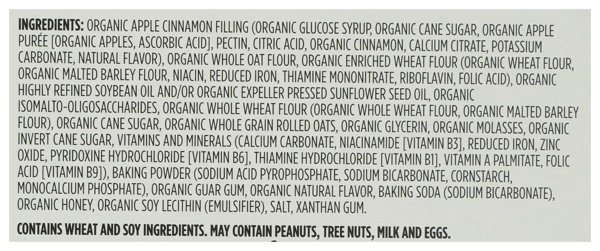 Organic Apple Cereal Bars 7.8 Oz 6 Count 365 By Whole Foods Market