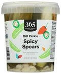 Spicy Dill Pickle Spears 32 Fl Oz 365 By Whole Foods Market