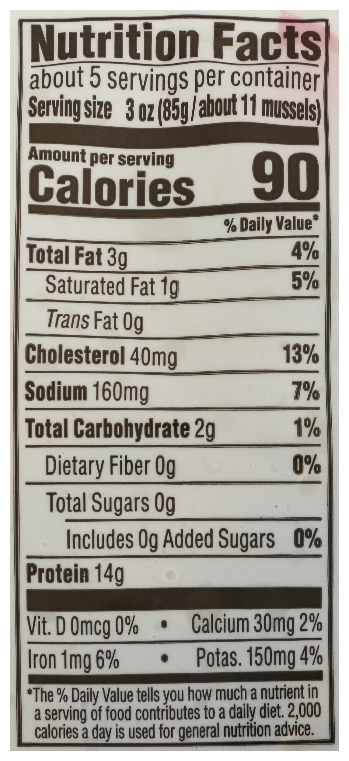 Cooked Mussel Meat 16 Oz 365 By Whole Foods Market