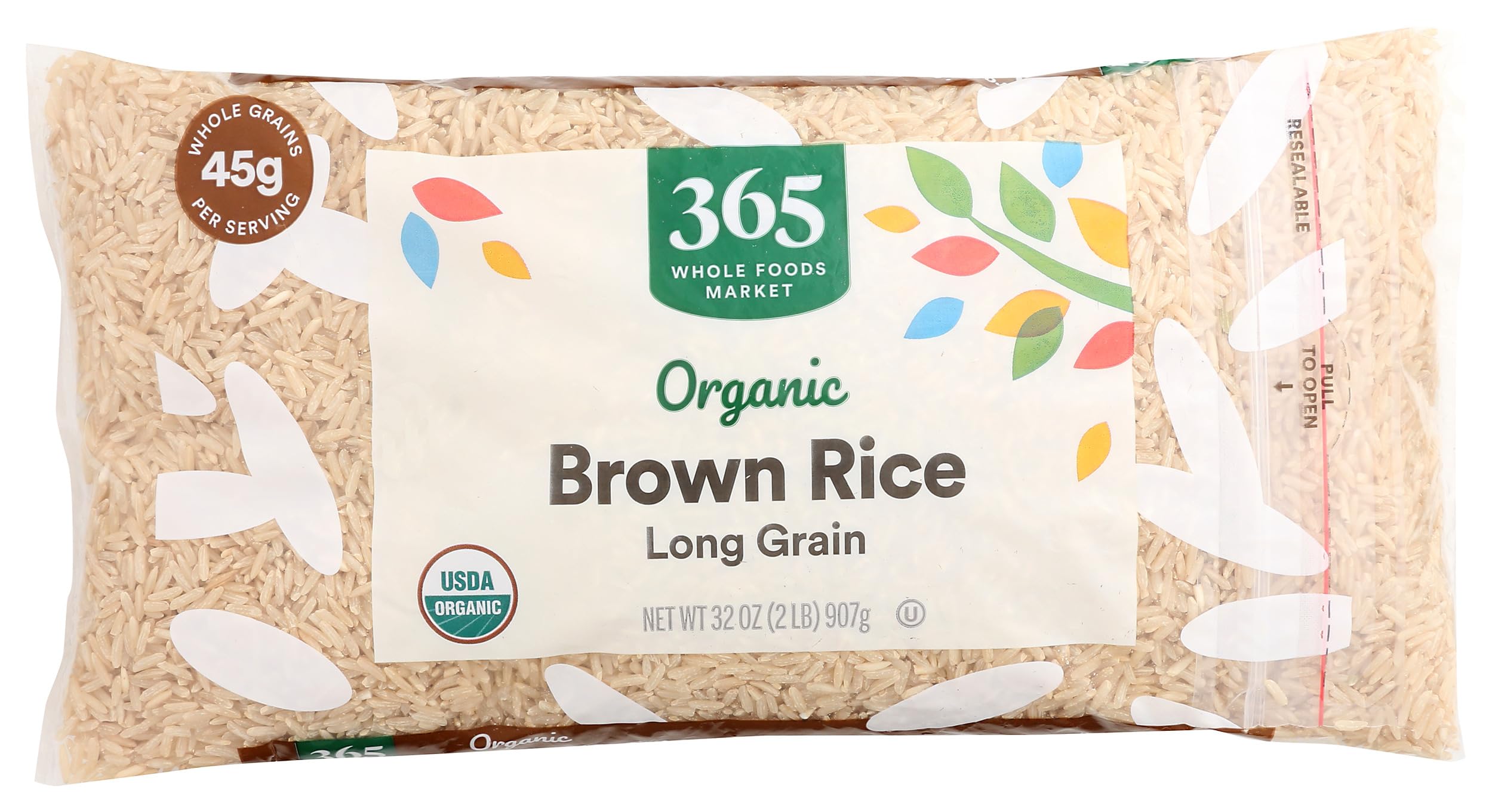 Organic Long Grain Brown Rice 32 Oz 365 By Whole Foods Market