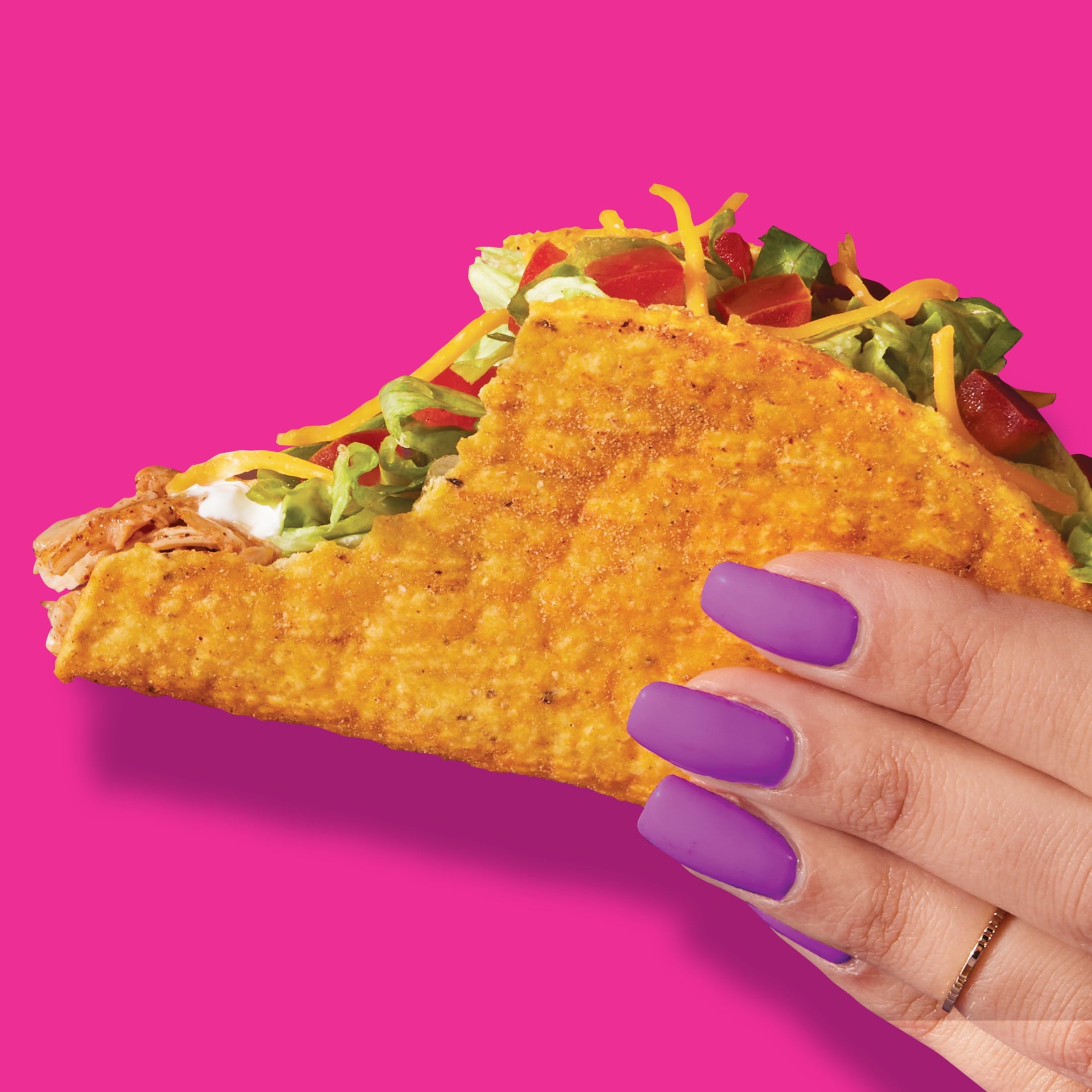 Mild Seasoned Flavor Crunchy Taco Shells 4.8 Oz 12 Count Taco Bell