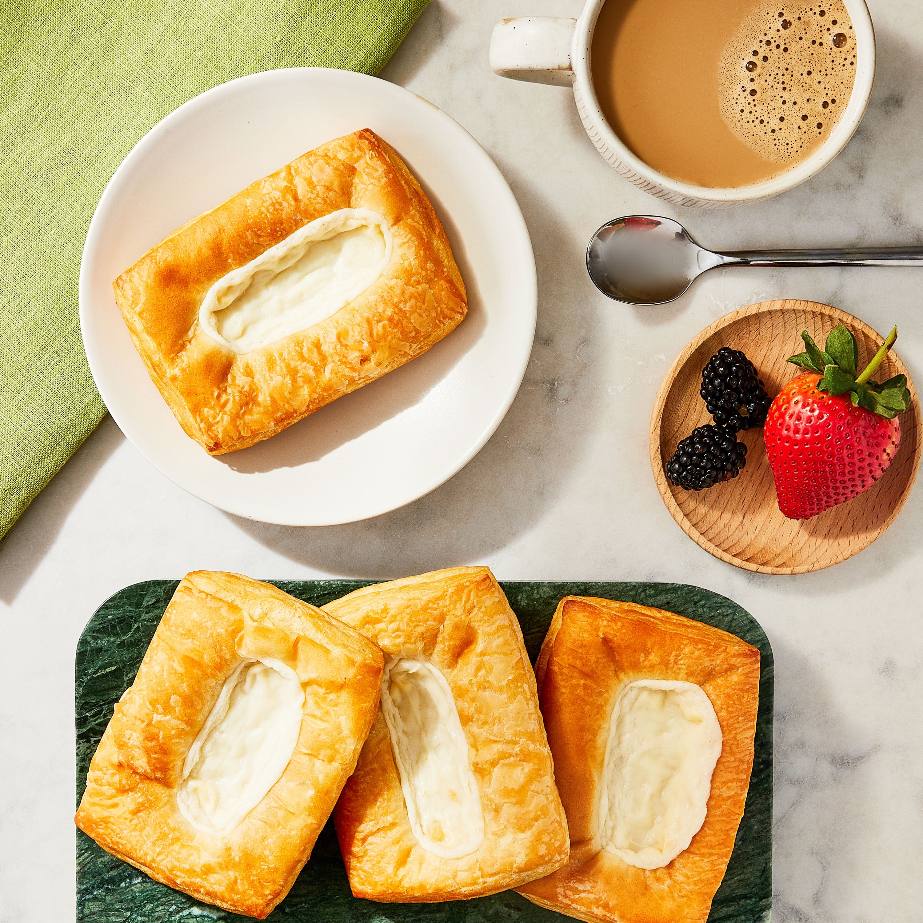 Cream Cheese Danish Baked Pastry 9.6 Oz 4 Count Marketside