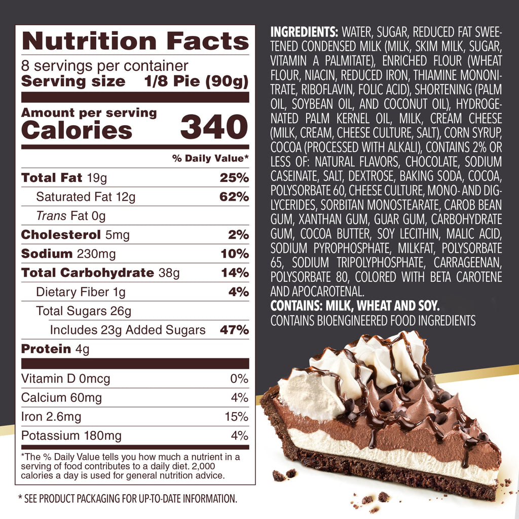Chocolate Crème Pie 25.5 Oz Frozen Edwards