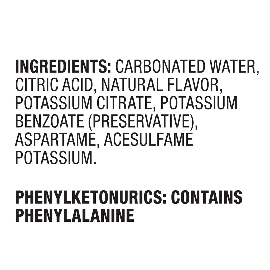Clear American Cherry Limeade Sparkling Water 12 fl oz Cans 12 Pack