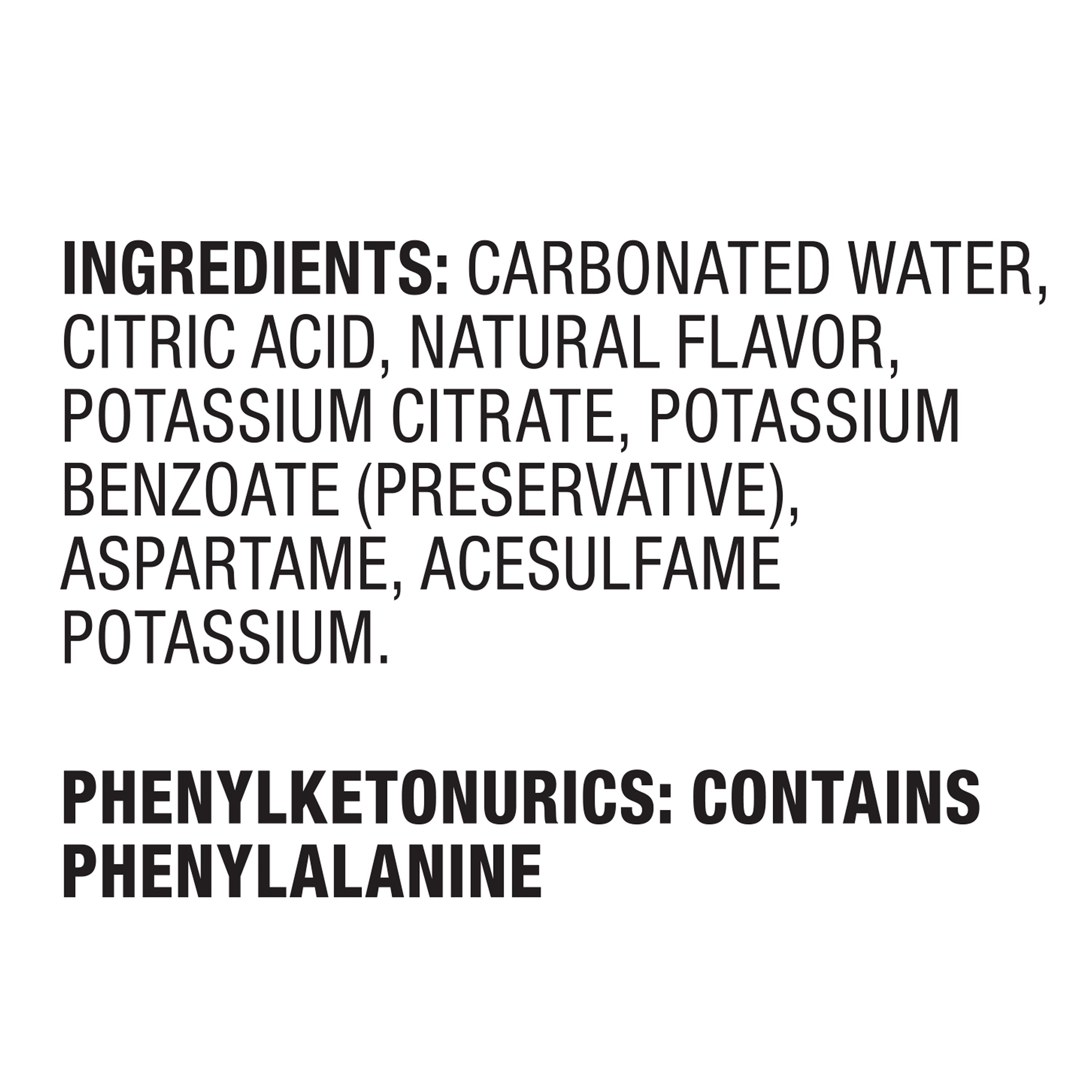 Clear American Cherry Limeade Sparkling Water 12 fl oz Cans 12 Pack