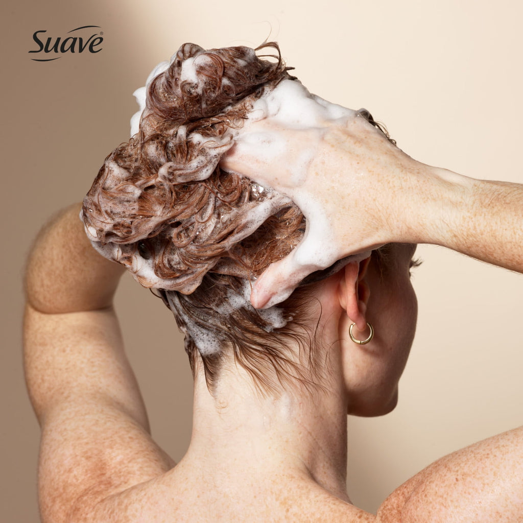 Suave Moroccan Infusion Moroccan Argan Oil Shine Shampoo for Dry Dull Color-Treated Hair 28 fl oz