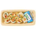 Wegmans Crunchy Teriyaki King Salmon Roll with White Rice 8 Pc