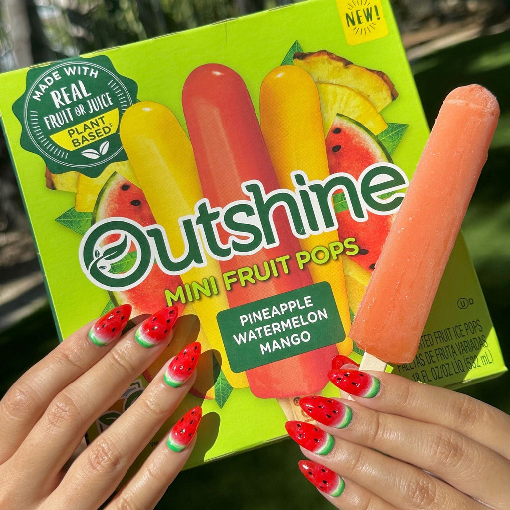 Outshine Pineapple Watermelon Mango Mini Fruit Pops 12 Count 18 Fl Oz