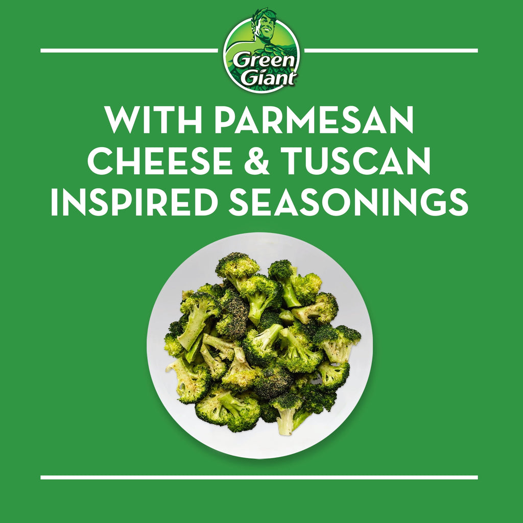 Green Giant Simply Steam Tuscan Seasoned Broccoli Frozen 9 Oz