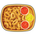 Wegmans Gold Pan Salt and Pepper Seasoned Calamari Rings with Tomato Sauce 14 oz
