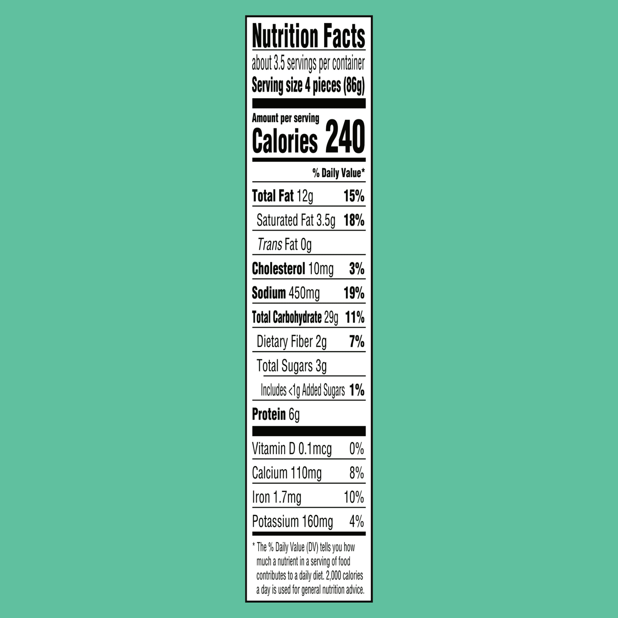 TAST!EZ Breaded Mexican-Style Street Corn Triangles 11 Oz Frozen 10 Count