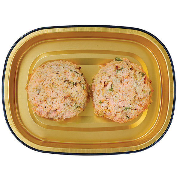 Wegmans Ready to Cook Ginger Scallion Salmon Cakes 2 Pack 8 Oz