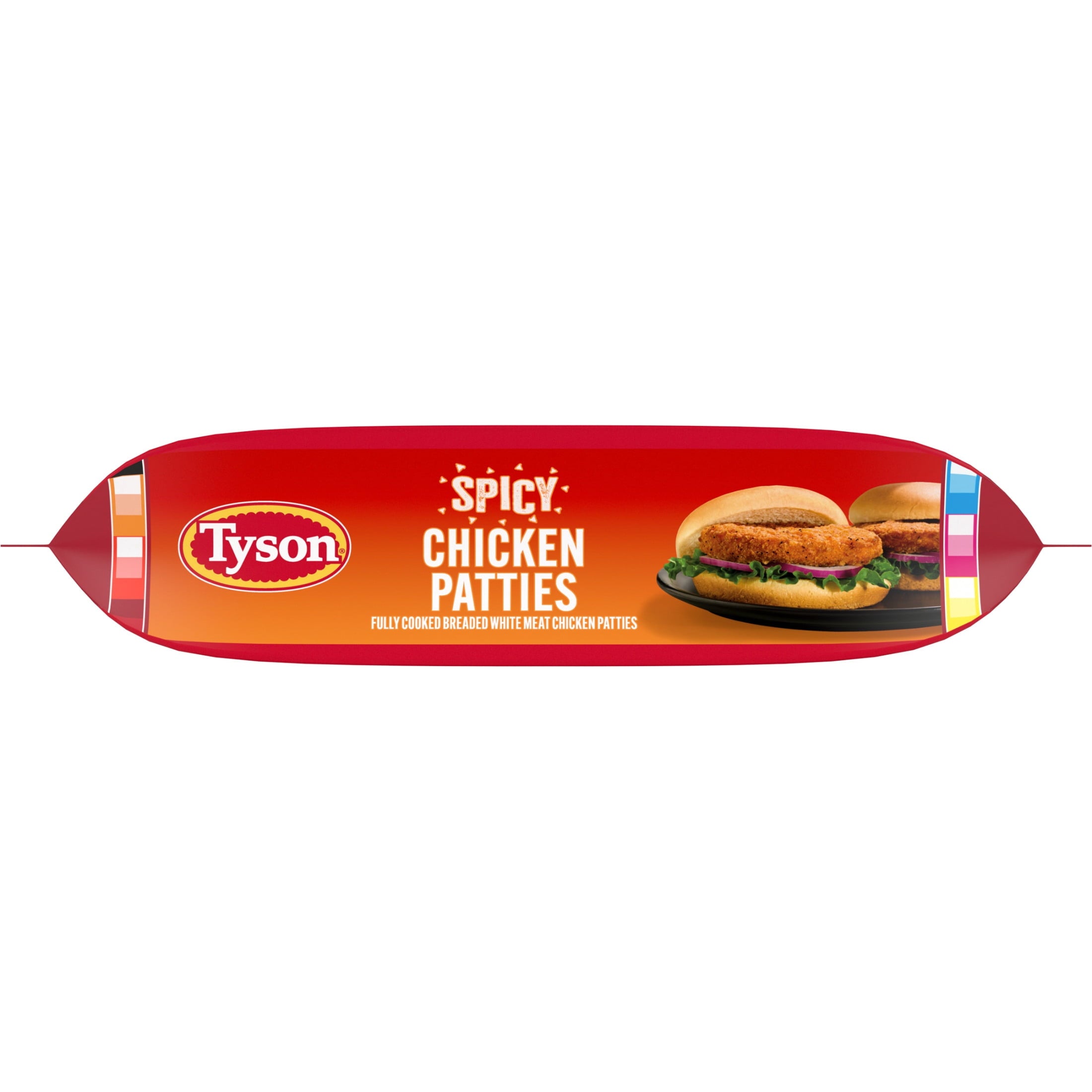 Tyson White Meat Spicy Breaded Chicken Patties 23 Oz Frozen