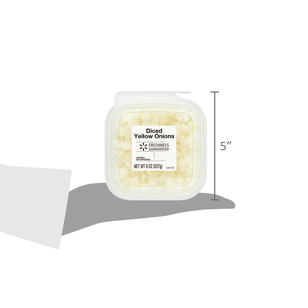 Diced Yellow Onions 8 Oz