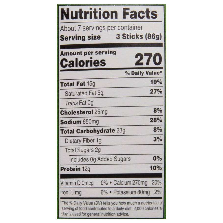 Farm Rich Breaded Mozzarella Cheese Sticks Frozen 22 Oz