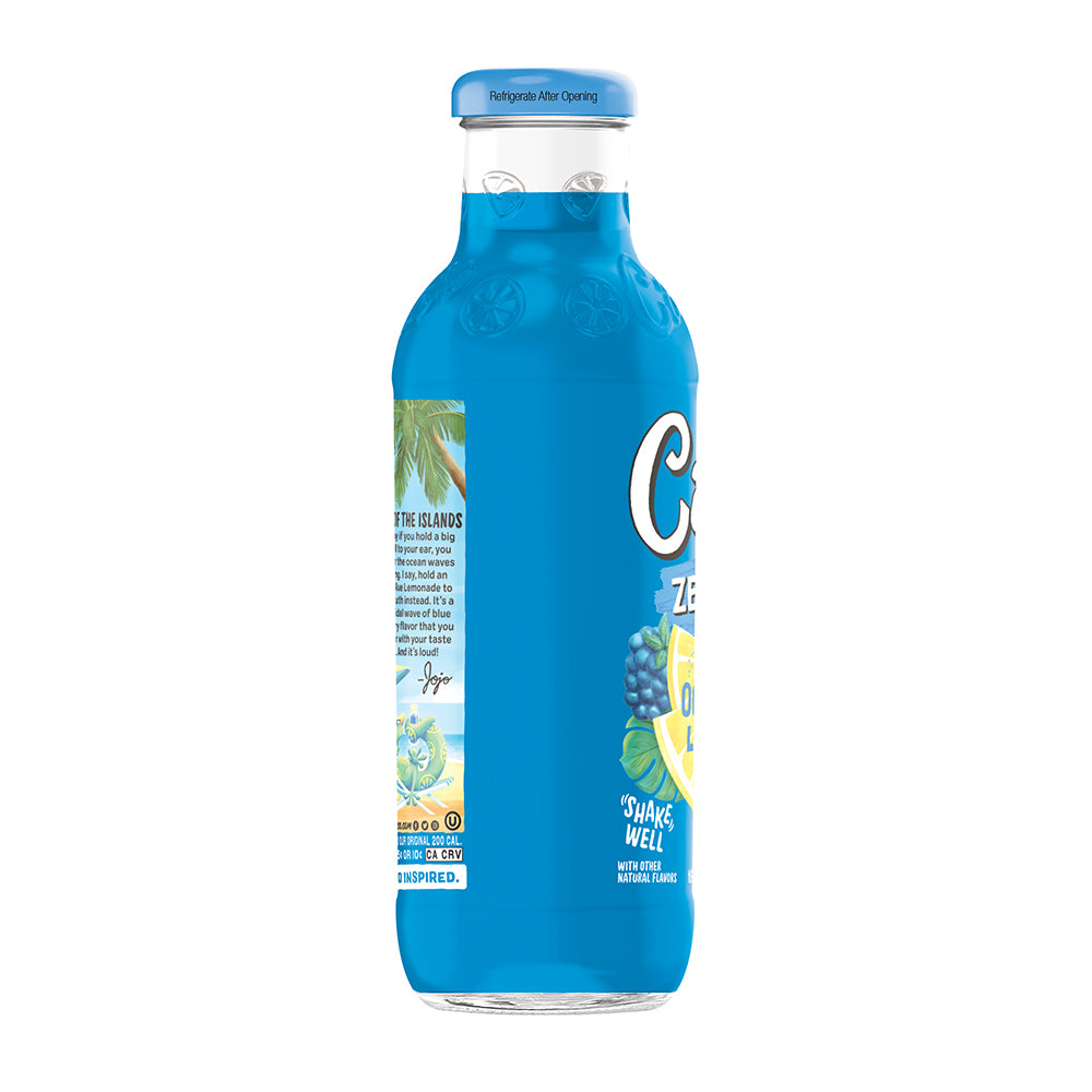 Calypso Ocean Blue Zero Sugar Lemonade 16 fl oz