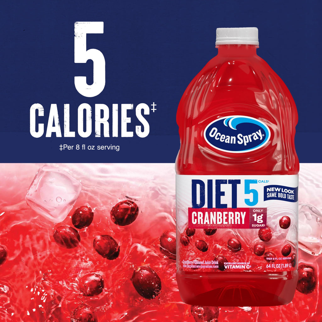 Ocean Spray Diet Cranberry Juice Drink 64 fl oz Bottle